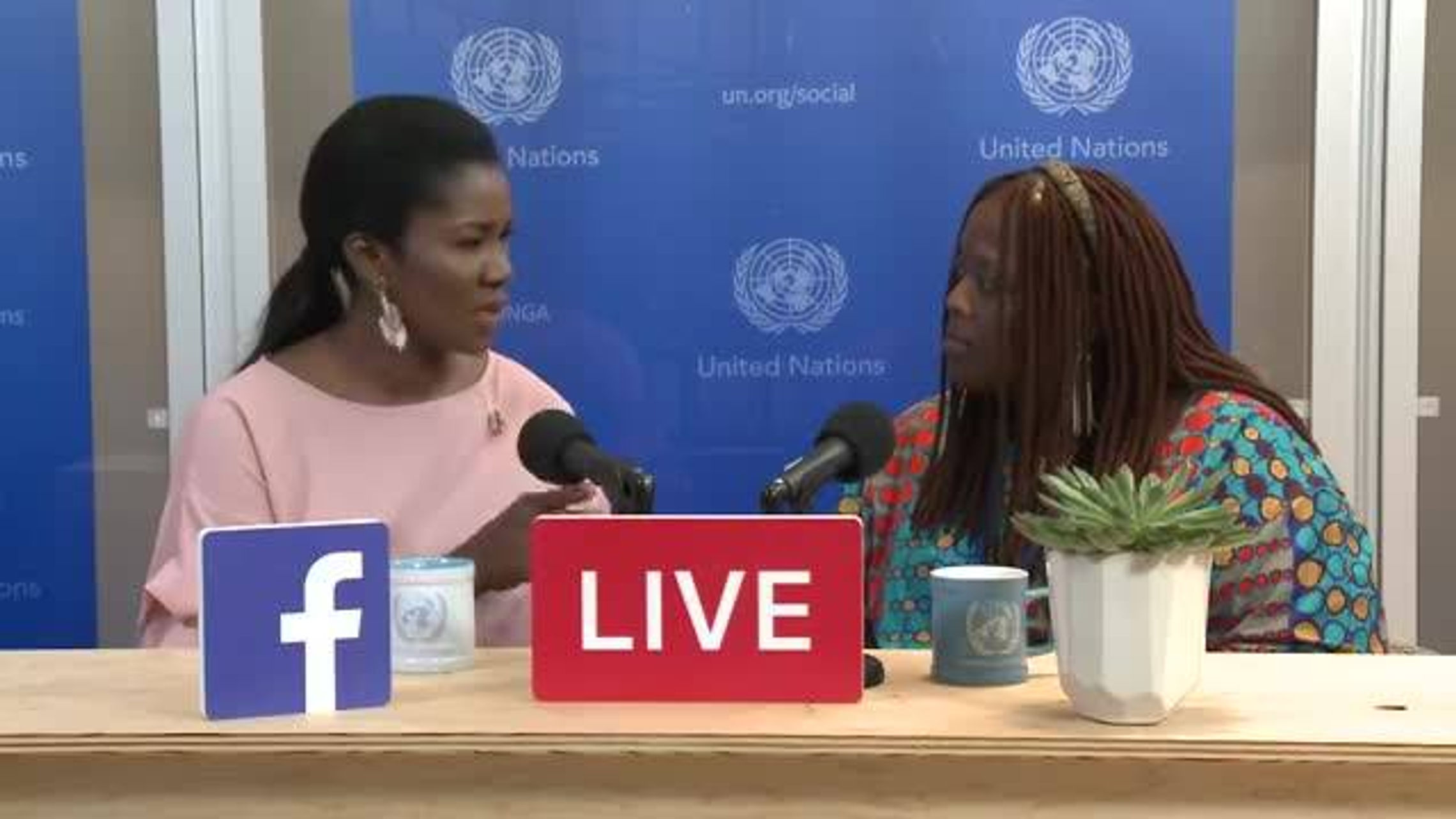 UNGA Facebook live: A1 Sound Mixer